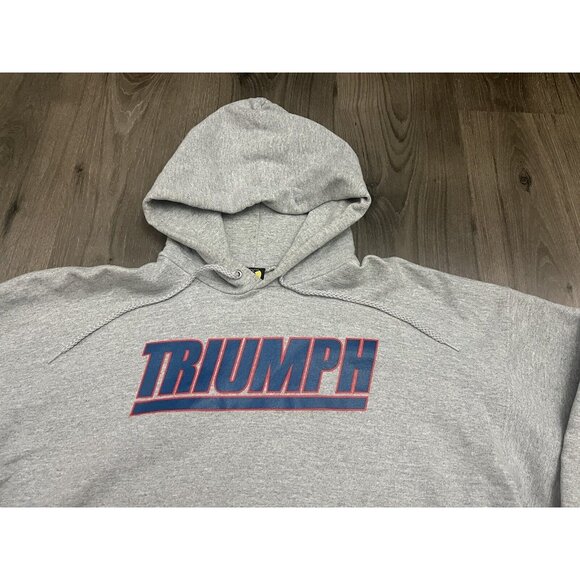 Vtg Wu Tang Brand Limtied Sweatshirt TRIUMPH Hoodie Large Rap 90s Hip Hop USA - Picture 2 of 9
